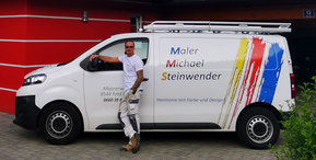 Firmenwagen von Maler Michael Steinwender